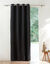 Rideau isolant uni envers polaire finition oeillets (anthracite)