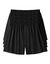 Caleçon flottant ouvert uni - lot de 4 (noir)