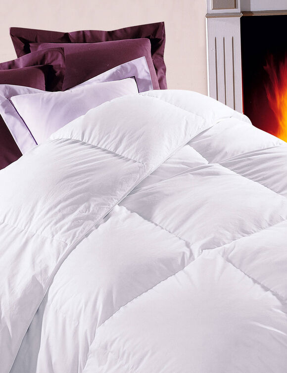Couette duvet canard luxe chambre fra&icirc;che (blanc)