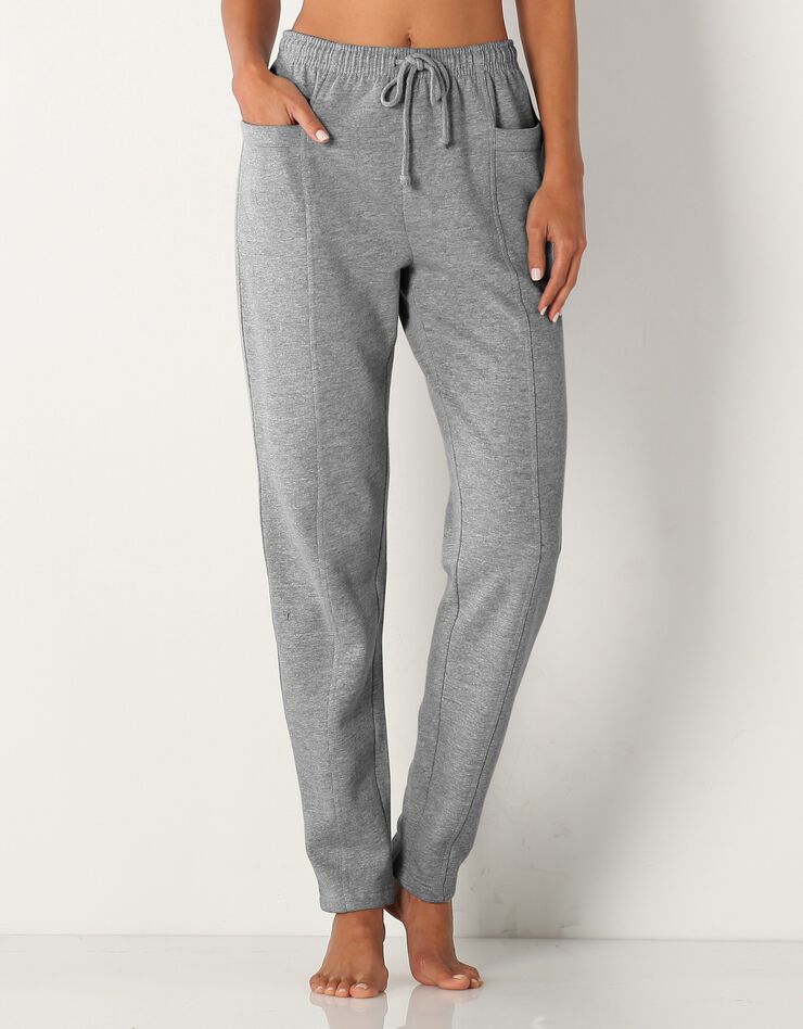 Pantalon jogging (gris chiné) Pantalon jogging (gris chiné)