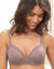 Soutien-gorge "Romance" tulle forme emboîtante, avec armatures (parme grisé)