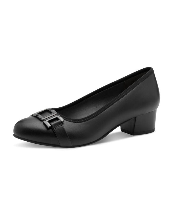 Escarpins bout arrondi (noir)