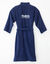 Peignoir de bain adulte col kimono PSG&reg; &agrave; personnaliser, &eacute;ponge (bleu)