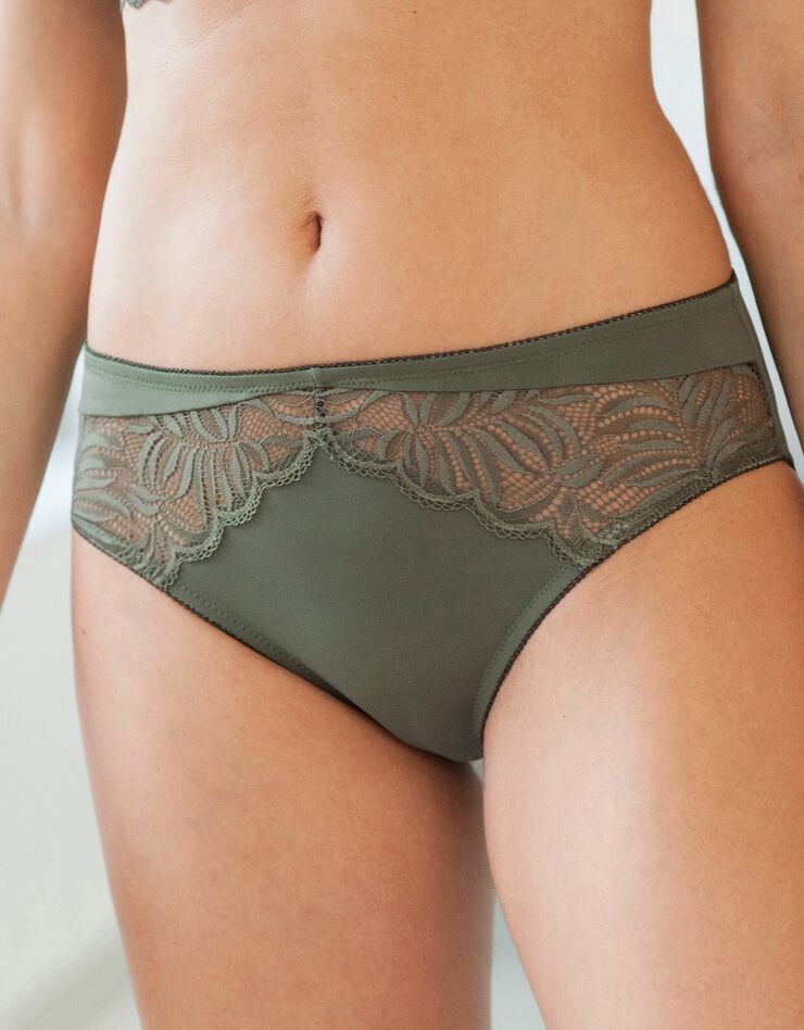 Culotte microfibre et dentelle Loro – lot de 2 (bronze) Culotte microfibre et dentelle Loro – lot de 2 (bronze)