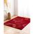 Tapis motifs cercles (bordeaux)