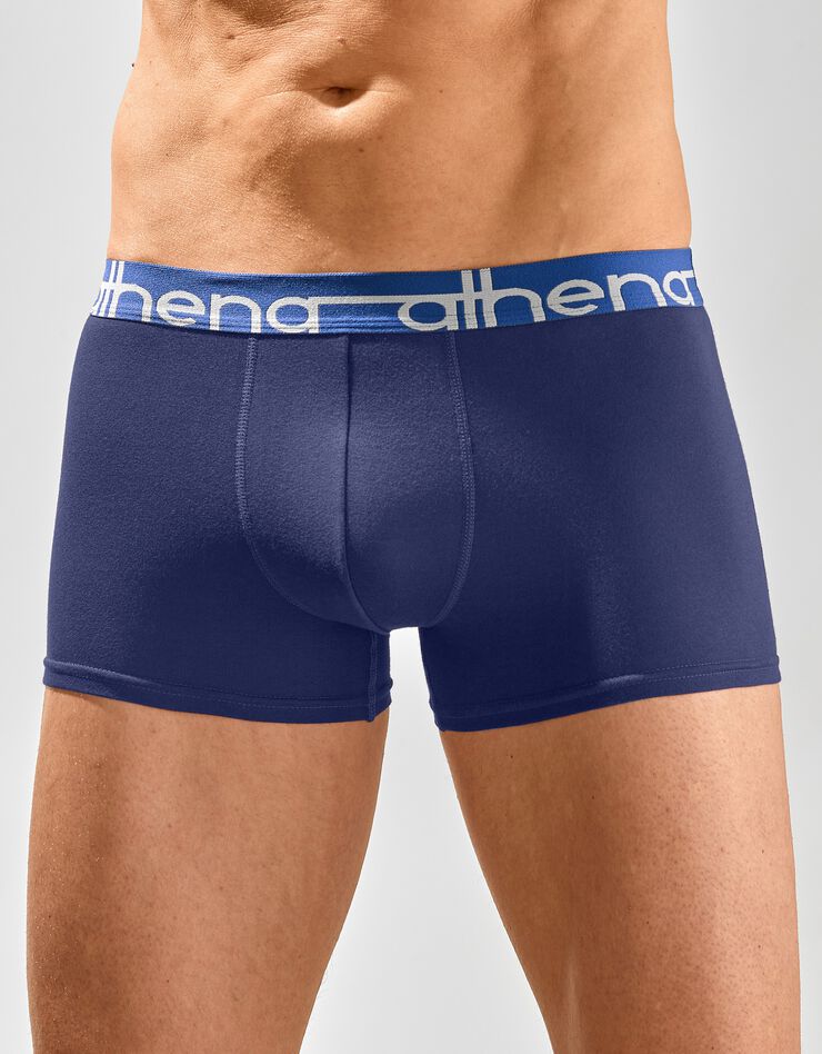 Boxer Easy - lot de 4 (noir + bleu) Boxer Easy - lot de 4 (noir + bleu)