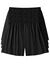 Caleçon flottant ouvert uni - lot de 4 (noir)