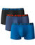 Lot de 4 boxers My Petit Prix Athena&reg; (noir + marine + bleu)
