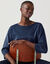 Pull col bateau manches 3/4, toucher doux (marine)