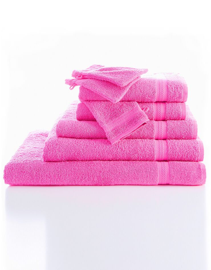 Eponge unie 420 g/m2 confort moelleux (fuchsia) Eponge unie 420 g/m2 confort moelleux (fuchsia)