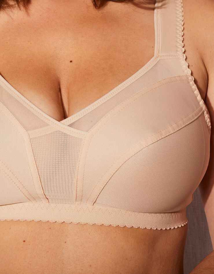 Soutien-gorge minimiseur peau - sans armatures (peau) Soutien-gorge minimiseur peau - sans armatures (peau)