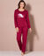 Pyjama manches longues motif "koala" (cerise)