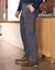 Pantalon battle en toile coton (anthracite)