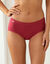 Culotte midi Basic+, lot de 3 achet&eacute;es +  GRATUITE (1) (rose + prune + bordeaux + blanc)