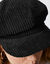 Casquette velours réglable (noir)