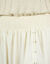 Jupe longue unie boutonnée, ceinture smockée (sable)