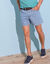 Short denim &eacute;lastiqu&eacute; c&ocirc;t&eacute;s (bleached)