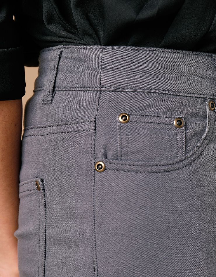 Pantalon 7/8ème fuselé stretch (anthracite) Pantalon 7/8ème fuselé stretch (anthracite)