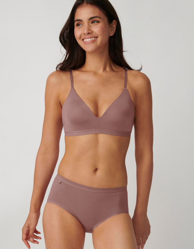 Slip maxi Basic+ gamme rose - 3+1 GRATUIT (1) (rose) Slip maxi Basic+ gamme rose - 3+1 GRATUIT (1) (rose)