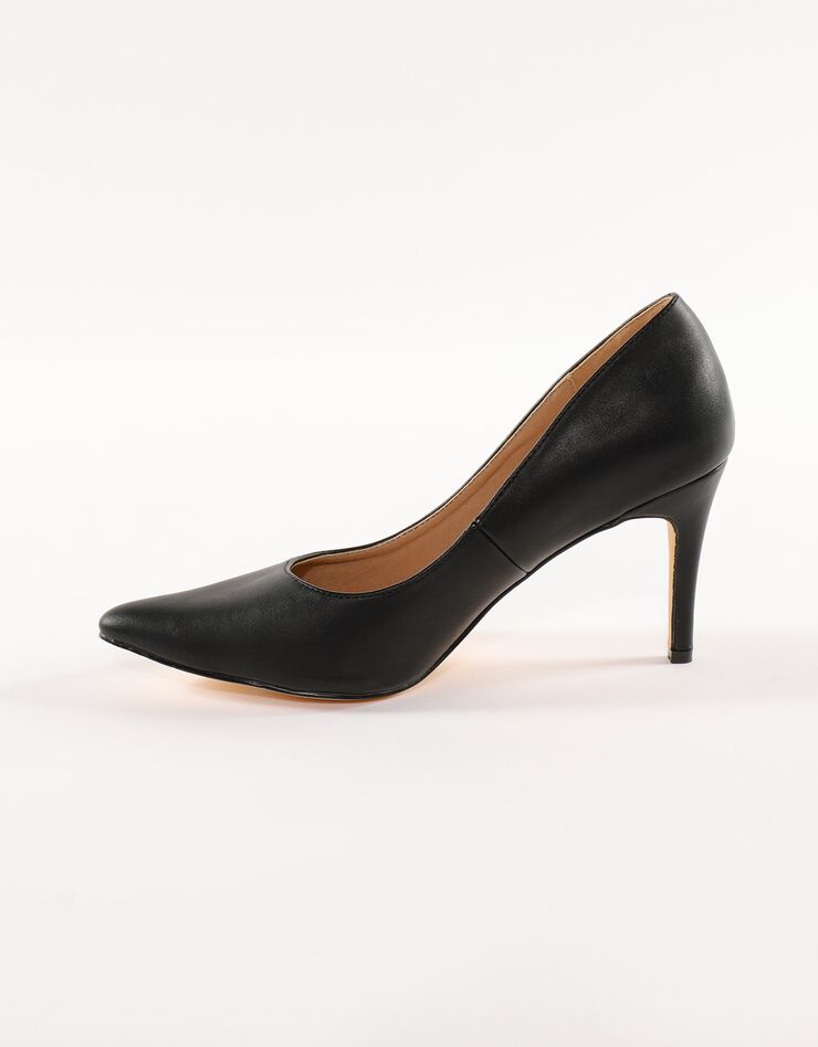 Escarpins noir première cuir (noir) Escarpins noir première cuir (noir)