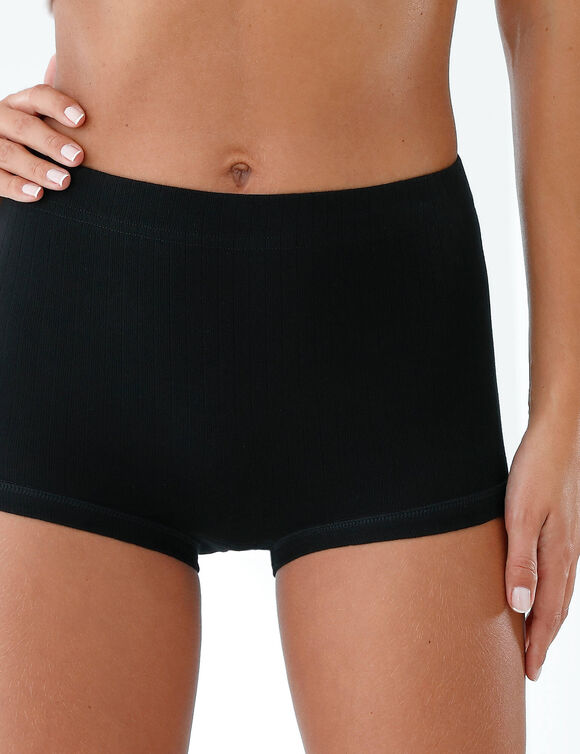 Boxer confort - lot de 3 (noir)