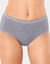 Culotte midi Basic+, lot de 3 achet&eacute;es +  GRATUITE (1) (gris chin&eacute;)