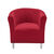 Housse extensible unie spéciale fauteuil cabriolet (bordeaux)