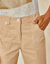 Pantacourt droit stretch (sable)