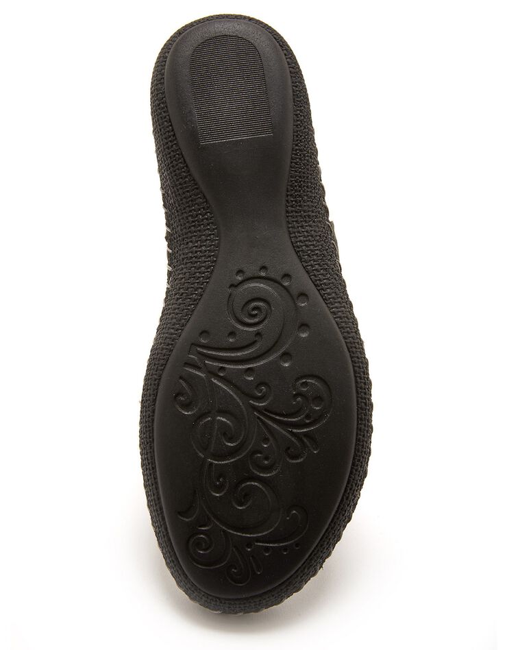 Sandales cuir ouverture totale - gris métallisé (gris)