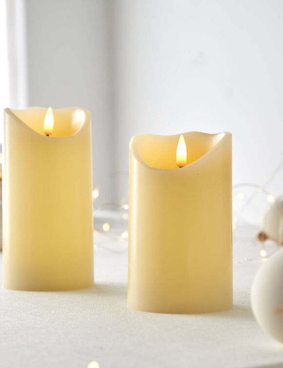 Bougie LED (blanc)