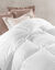 Couette duvet canard luxe chambre temp&eacute;r&eacute;e (blanc)