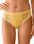Culotte midi dentelle - lot de 3 (marine + terracotta + jaune)