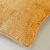 Housse de coussin unie tissage chenille - lot de 2 (jaune)