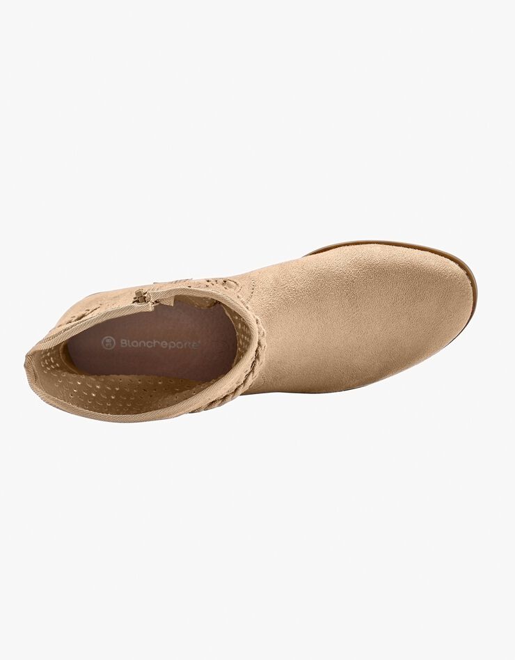 Boots plates perforées (beige) Boots plates perforées (beige)