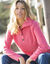 Pull col camionneur, maille anglaise toucher doux (corail)