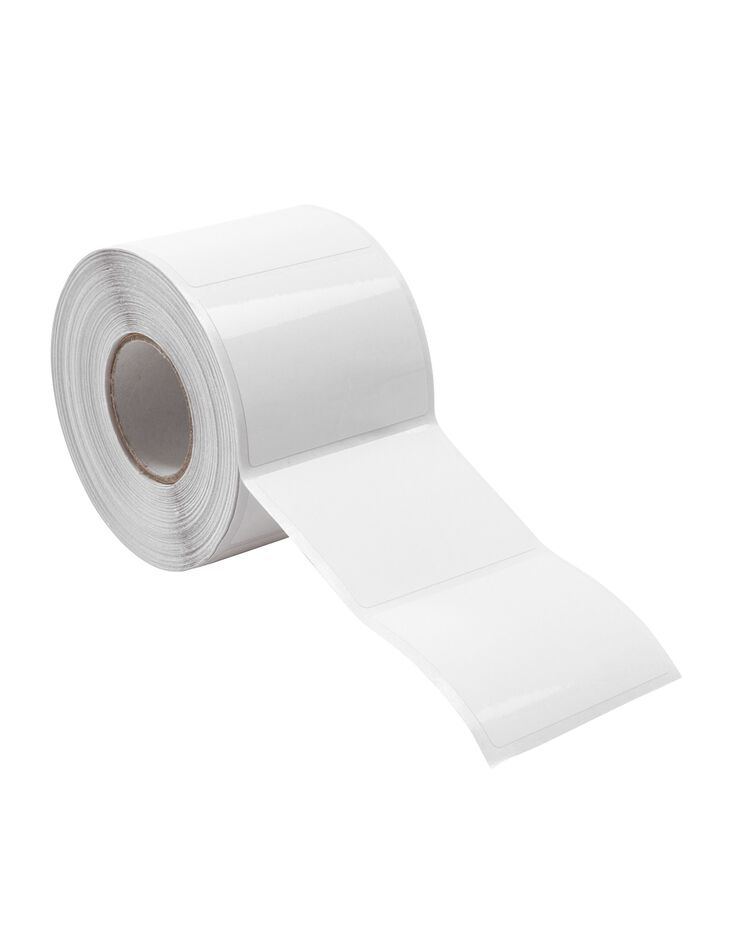 Étiquette blanche - lots grand format (blanc) Étiquette blanche - lots grand format (blanc)