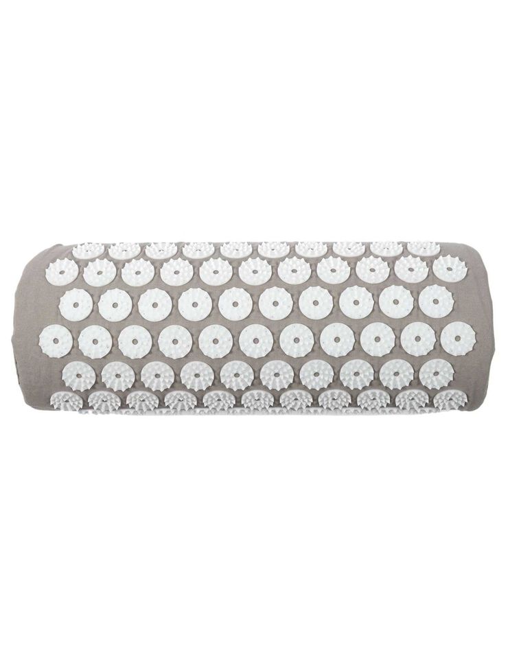 Tapis + oreiller d'acupression + sac de rangement (BEIGE/BLANC) Tapis + oreiller d'acupression + sac de rangement (BEIGE/BLANC)