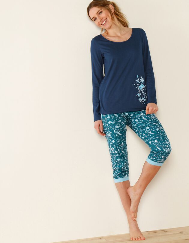 Tee-shirt manches longues – marine (marine)
