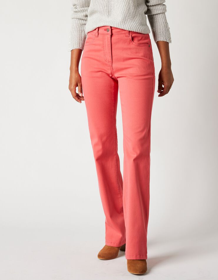Pantalon bootcut, twill stretch (tomette) Pantalon bootcut, twill stretch (tomette)