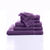 Collection serviettes de bain unies - confort moelleux 420 g/m&sup2; (aubergine)