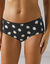 Culotte coton forme shorty imprimé motifs "abeilles" assortis– Lot de 4 (noir / jaune)