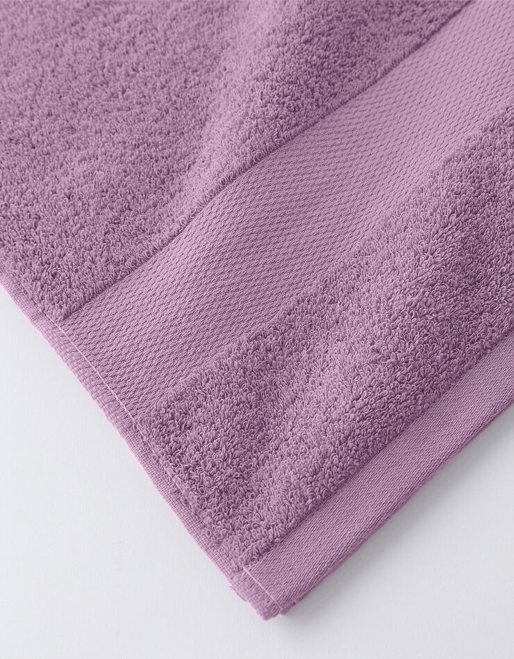 Éponge unie coton modal 500 g/m² (figue)