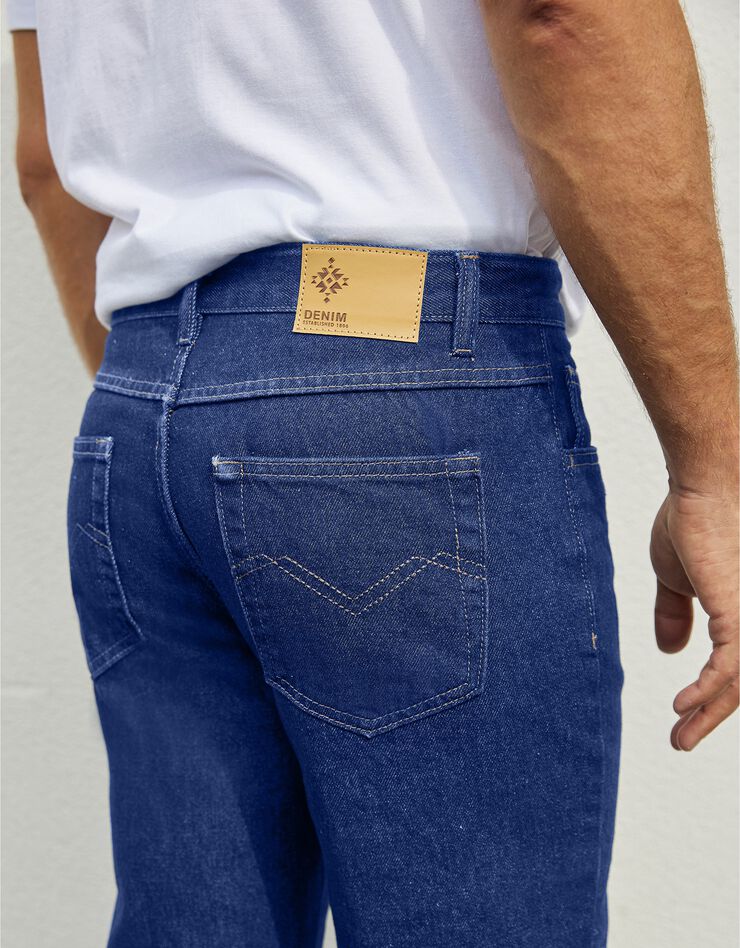 Jean coupe relax coton - entrej. 82 cm (stone) Jean coupe relax coton - entrej. 82 cm (stone)