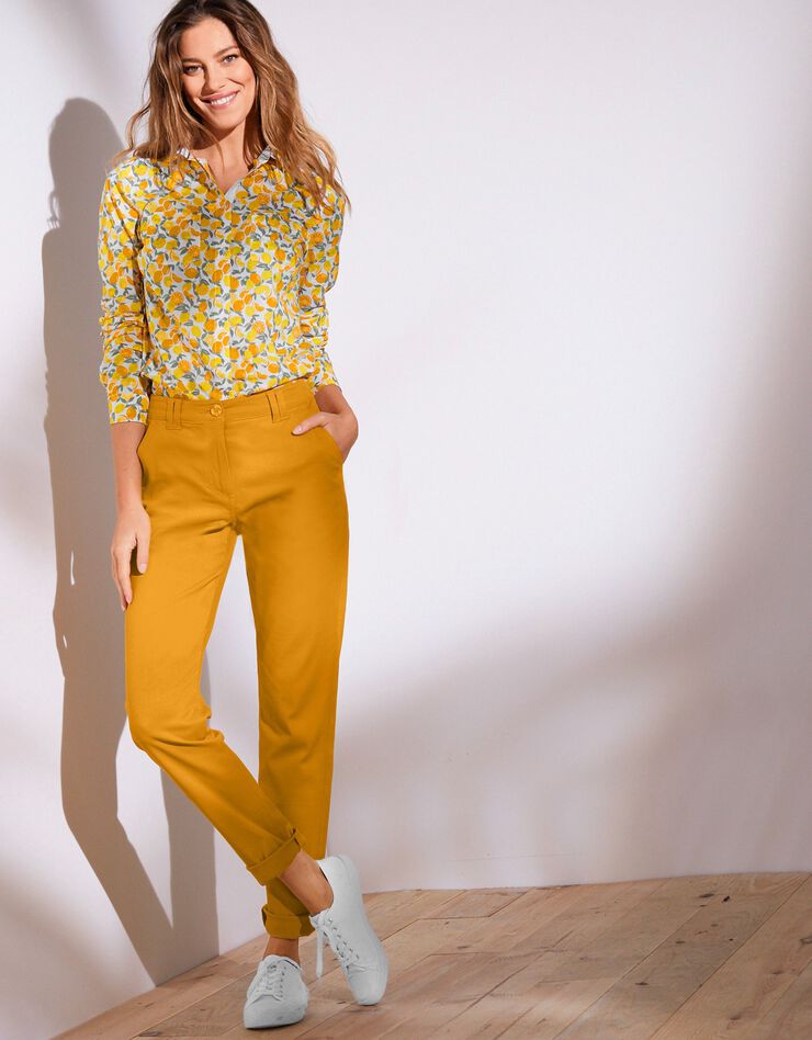 Pantalon chino stretch (curry) Pantalon chino stretch (curry)