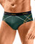 Slip fermé élastiqué surpiqué taille confort - lot de 6 (bordeaux + vert)