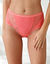Culotte maxi dentelle - lot de 3 (marine + corail + poudre)