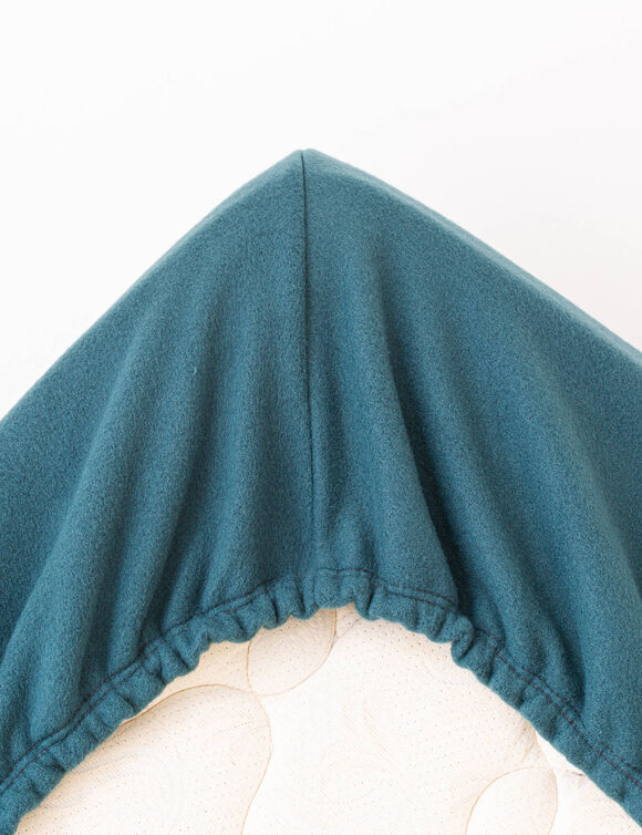 Couverture polaire mi-housse 350 g/m² (pétrole)