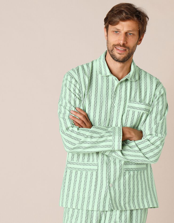 Pyjama - pilou coton (vert) Pyjama - pilou coton (vert)