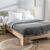 Couverture bicolore Courtelle® mi-housse 420 g/m² (gris foncé)