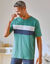 T-shirt pyjama manches courtes vert (vert)